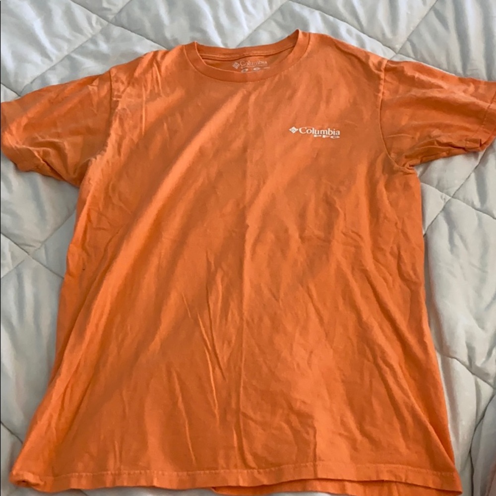 Orange Columbia Tee